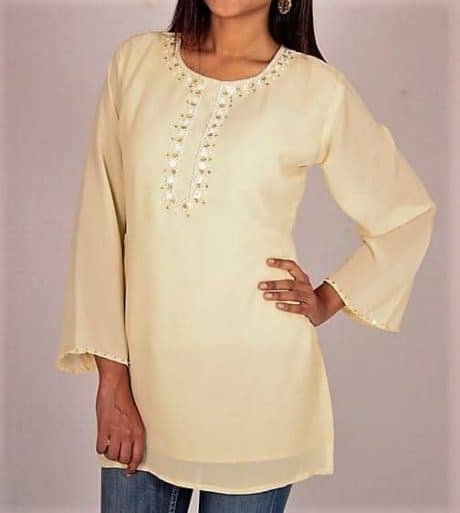 white tunic tops