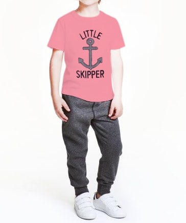 Anchor design half Sleeves T-Shirt-RKFCBT003