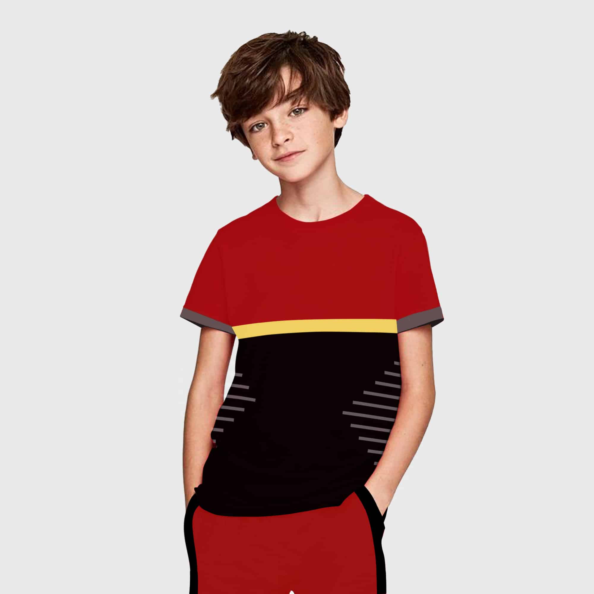 Super Sports RCB Look with this Hand-Crafted T-Shirt-RKFCBT016