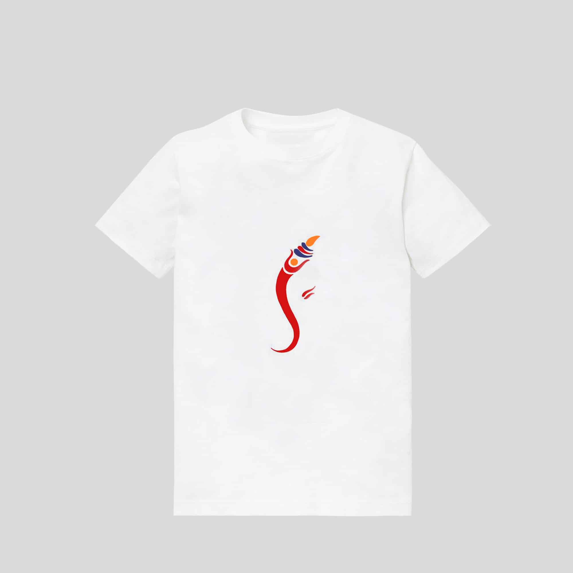 The Divine Bal Ganesh Look with this hand crafted T Shirt-RKFCBT011