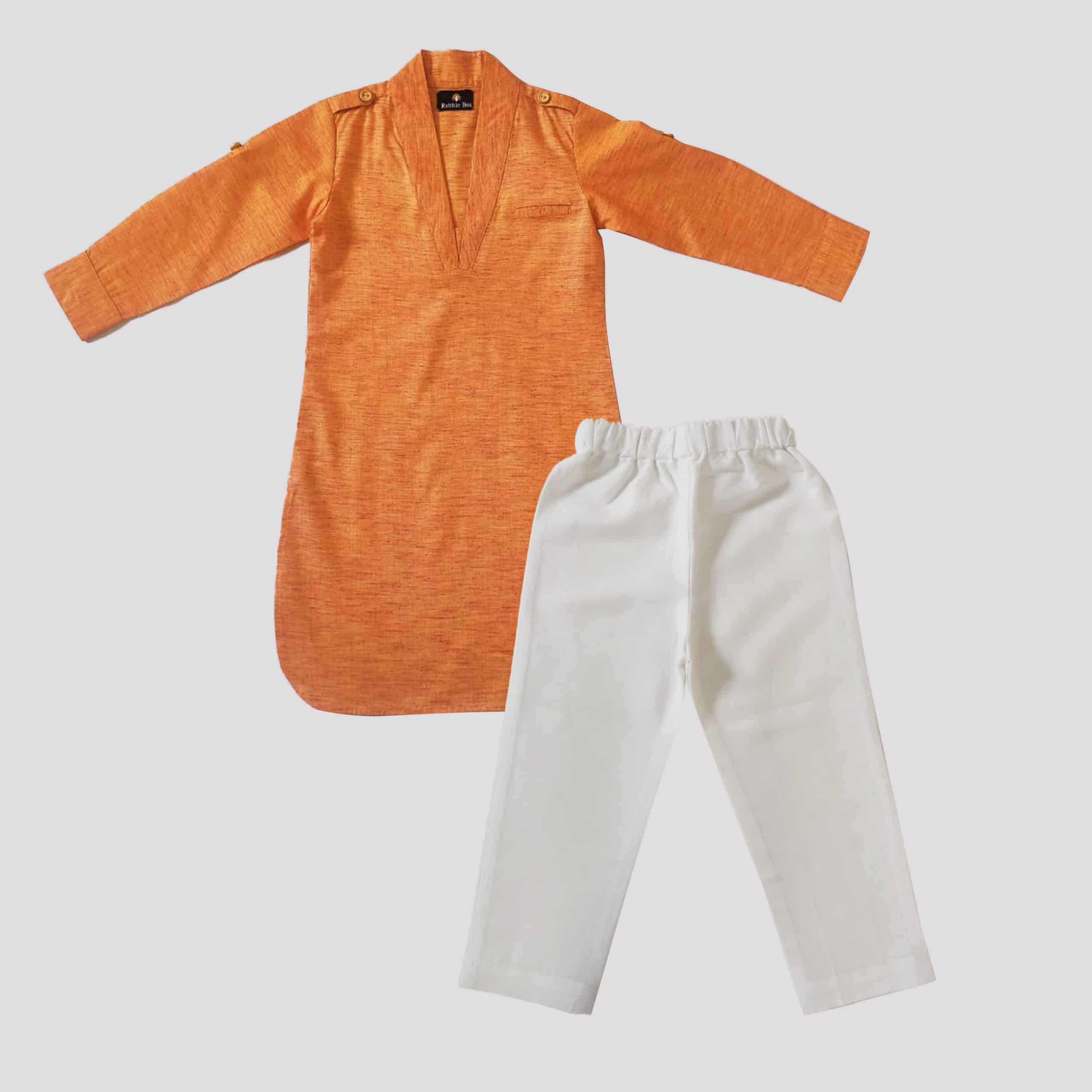 Full Sleeves Kurta & Churidar Set-RKFCW70