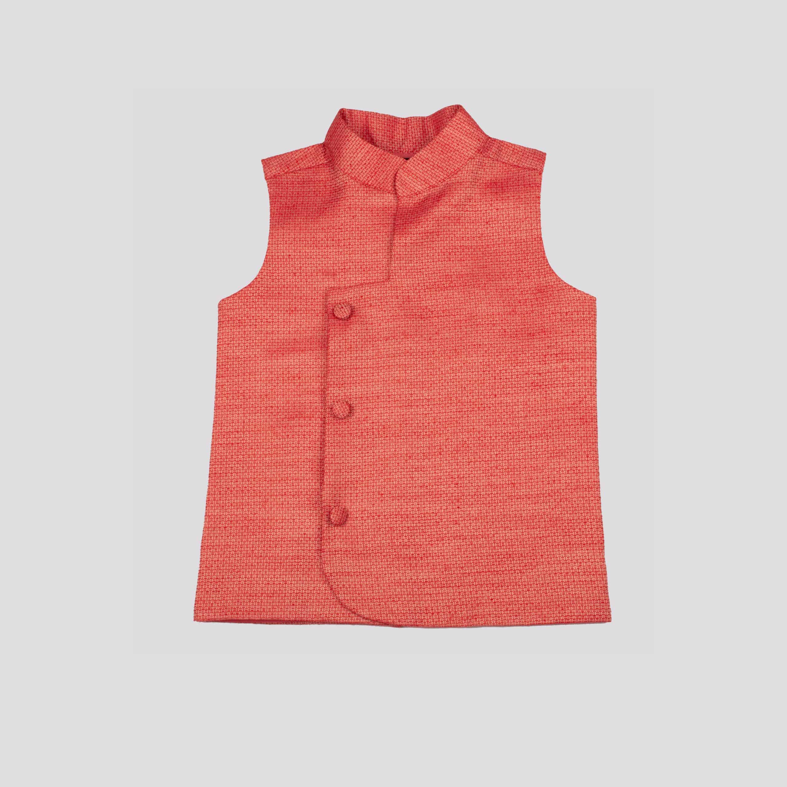 Sleeveless Ethnic Jacket-RKFCW61